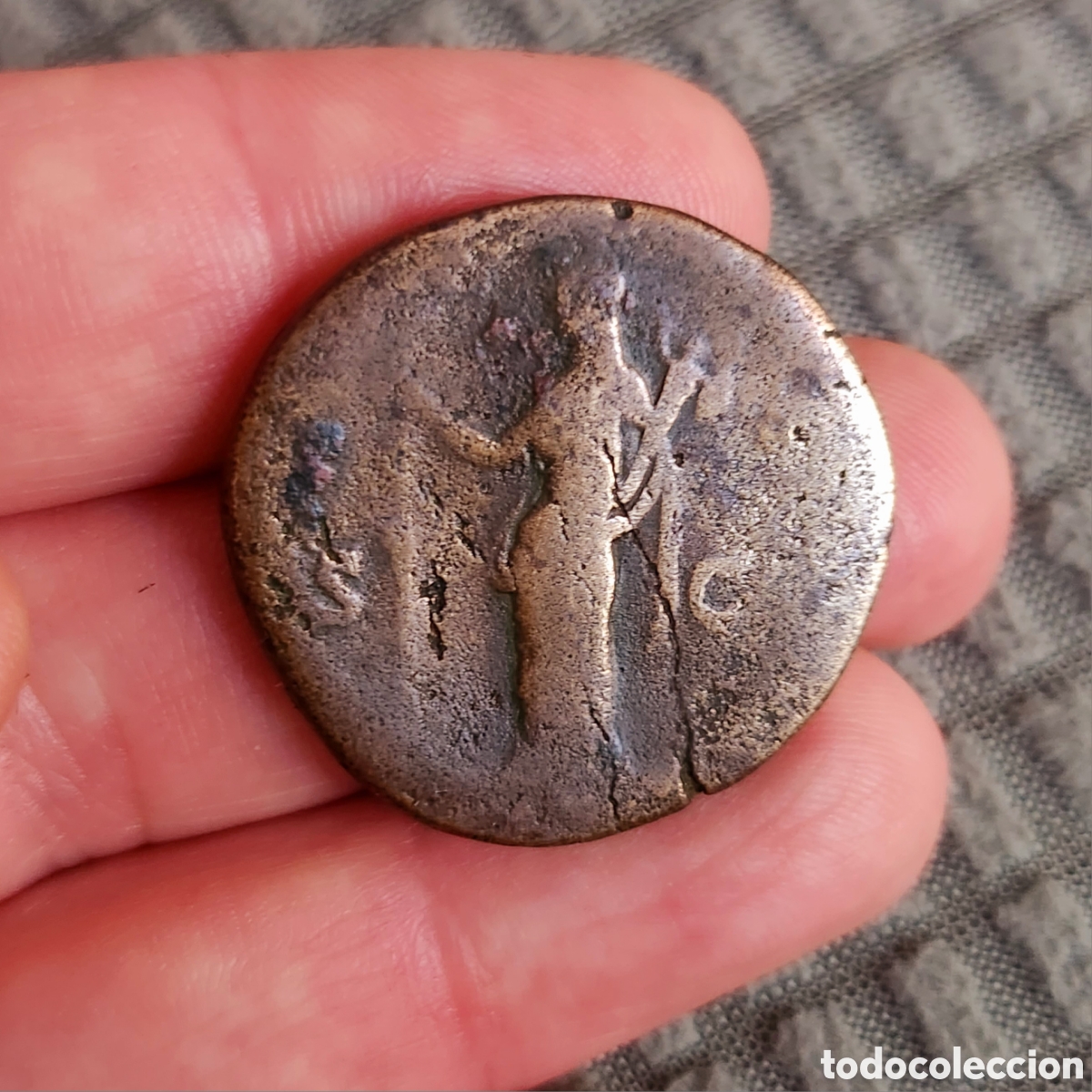 Monedas Imperio romano: Sestercio Faustina madre - Foto 3