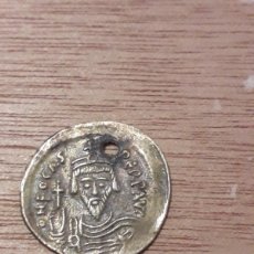 Monedas Imperio Romano: SOLIDO ROMANO FORRADO DE ORO FOCAS I
