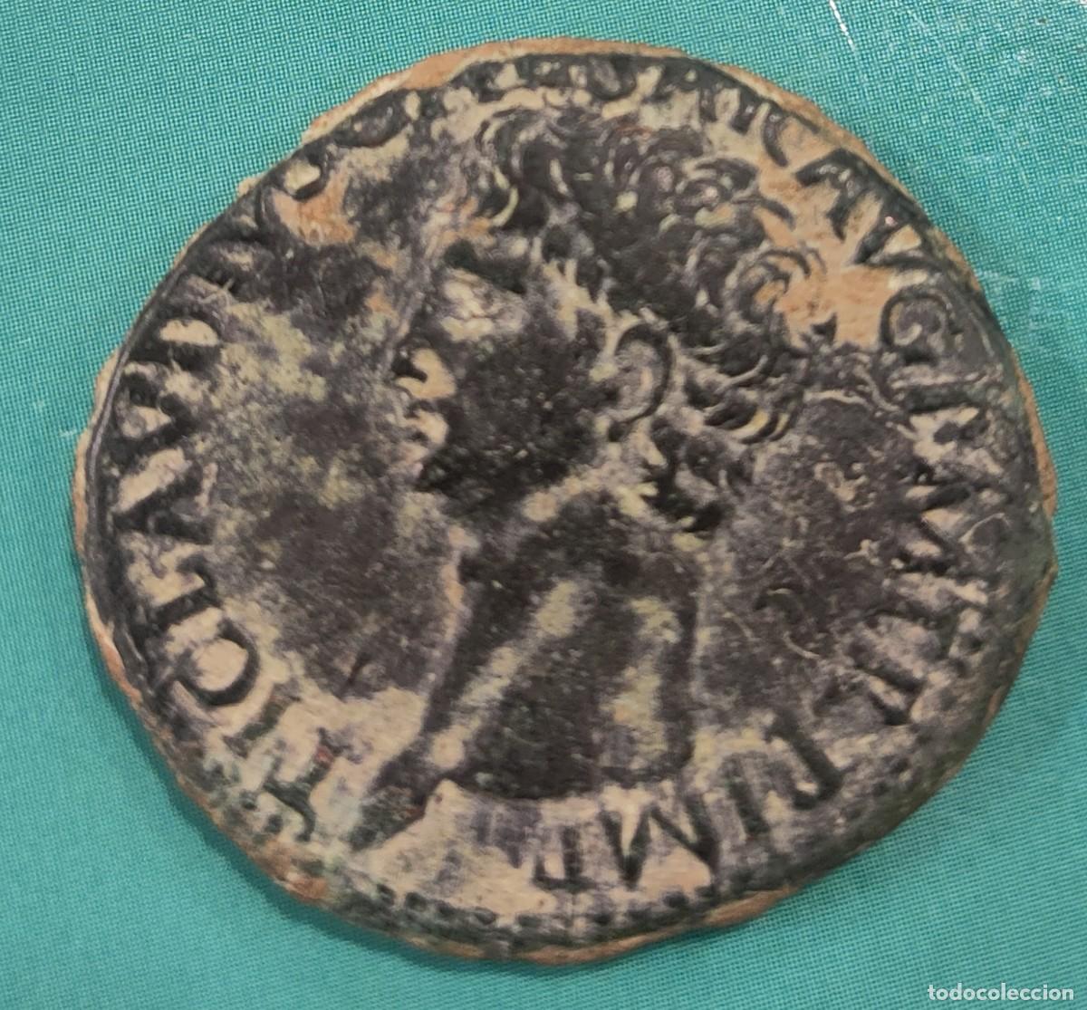 Monedas Imperio romano: IMPERIO ROMANO. AS. CLAUDIO. A&Ntilde;O 41/54 D.C REF AF16 - Foto 1