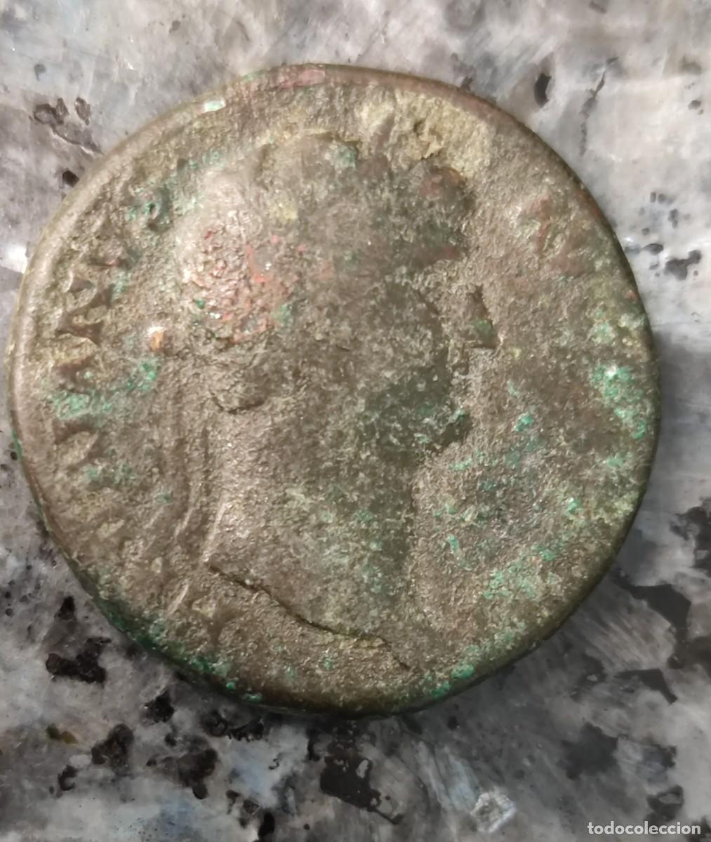 Monedas Imperio romano: Sestercio de Adriano - Foto 1