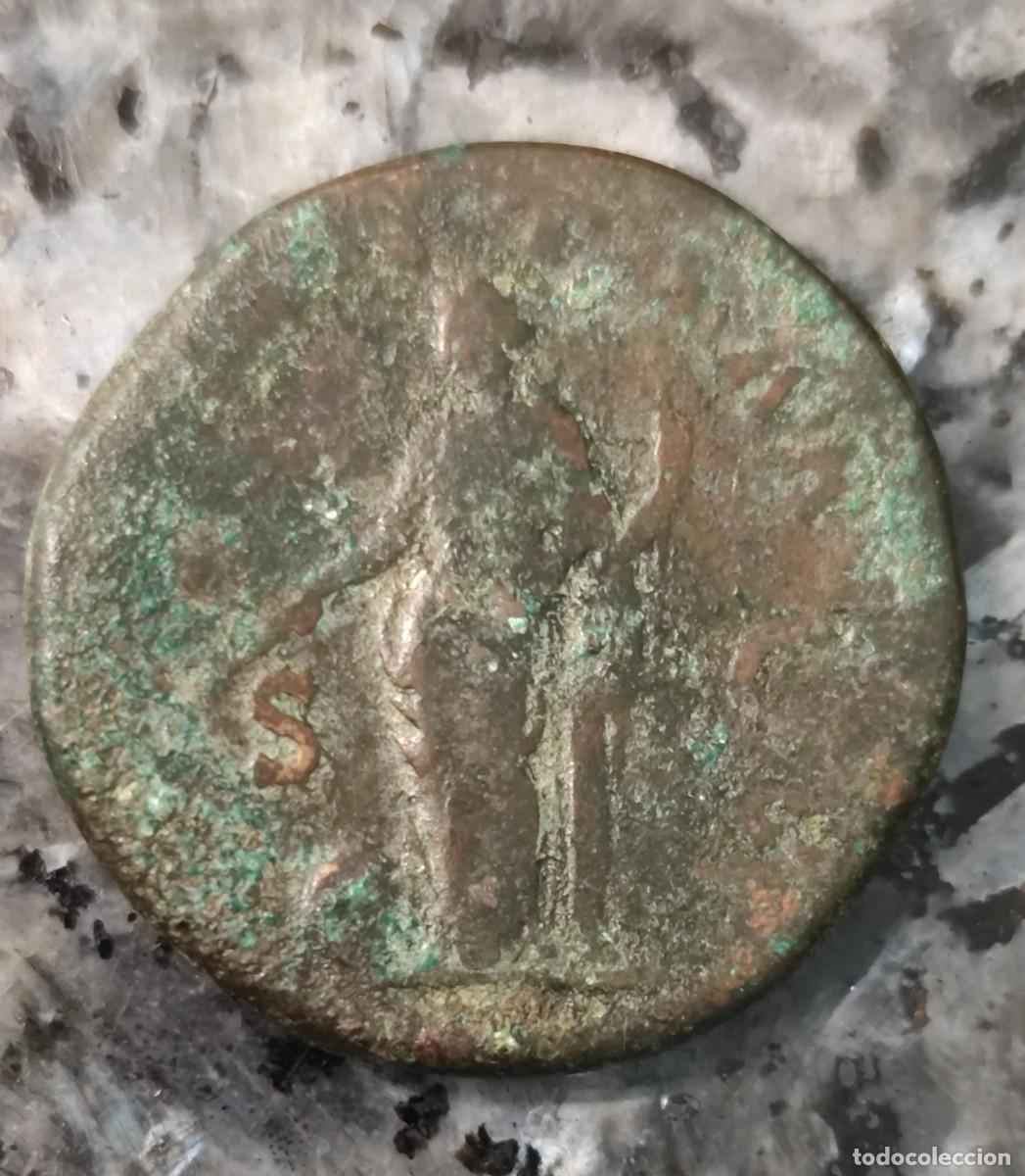 Monedas Imperio romano: Sestercio de Adriano - Foto 2