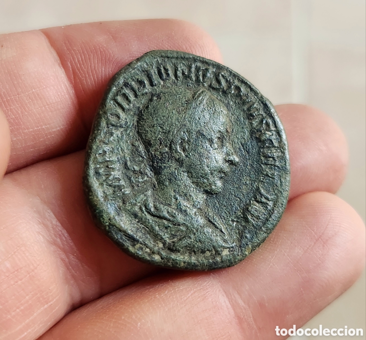 Monedas Imperio romano: Bonito Sestercio de Gordiano - Foto 5