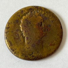 Monedas Imperio Romano: MONEDA IMPERIO ROMANO. DOMICIANO. 81-96 DC. SESTERCIO ORIGINAL.