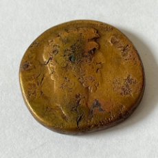 Monedas Imperio Romano: MONEDA IMPERIO ROMANO. AELIO CESAR. 136-1138 DC. SESTERCIO ORIGINAL. ESCASA.