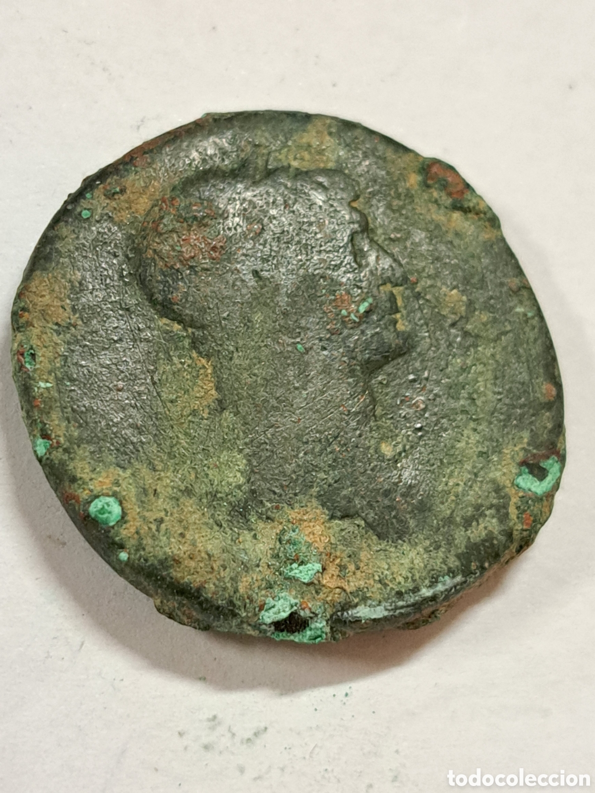Monedas Imperio romano: Sestercio de trajano primer emperador de origen hispano - Foto 1