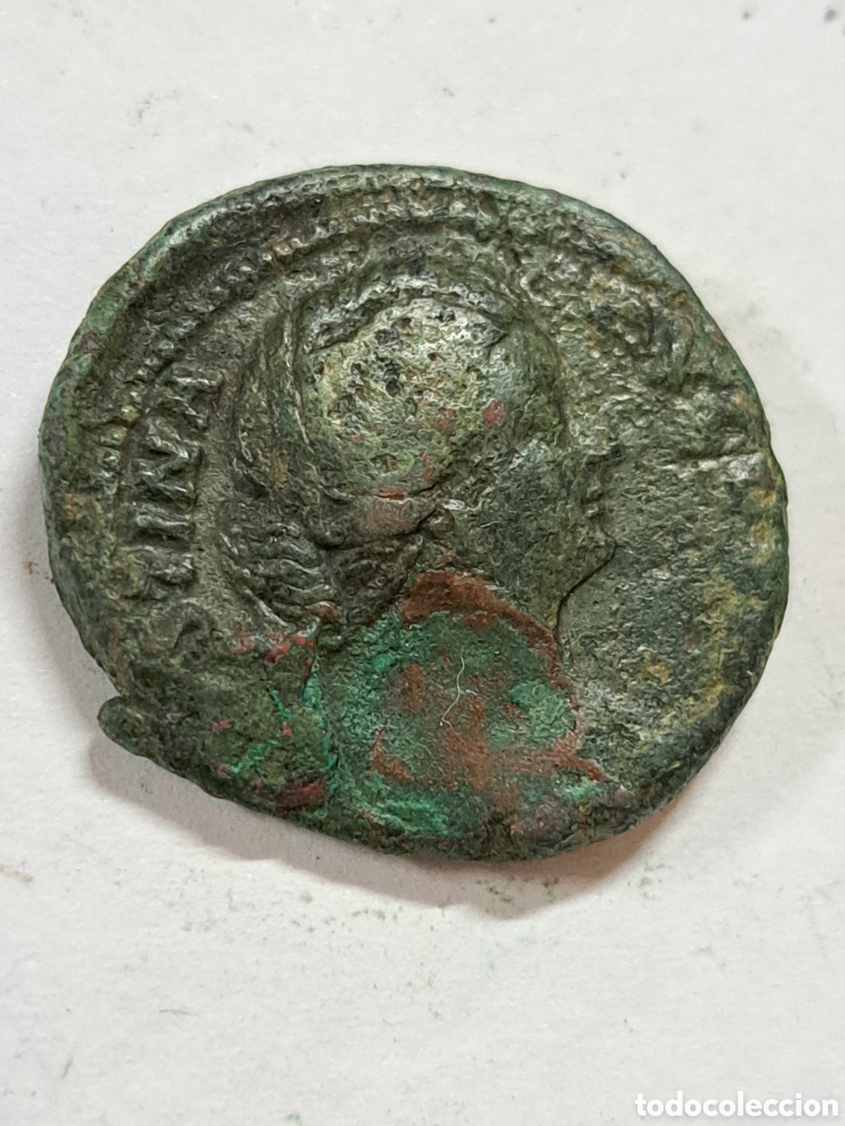Monedas Imperio romano: As de Faustina diva esposa de Antoninus Pius - Foto 1