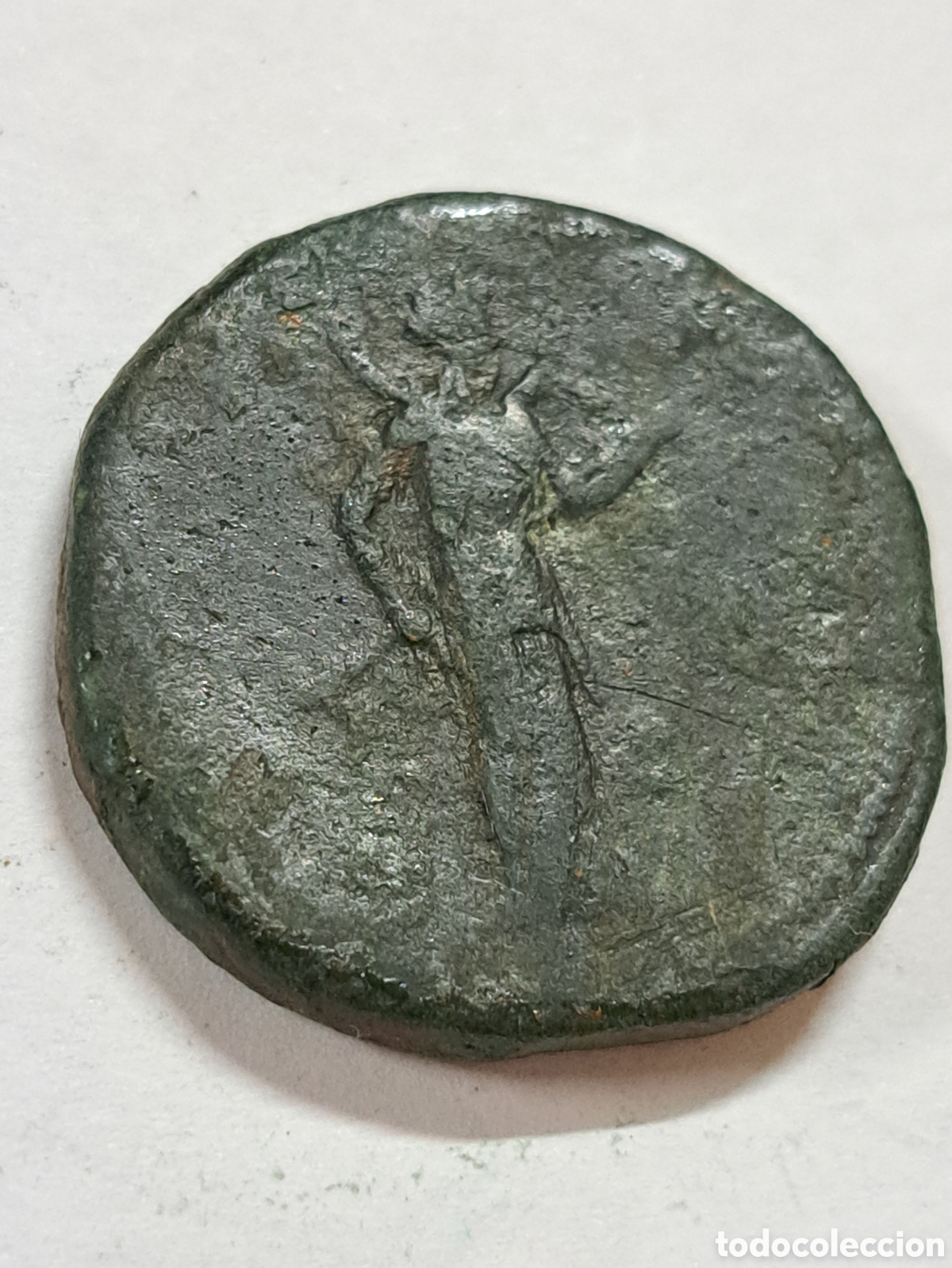 Monedas Imperio romano: Sestercio de diva Faustina mujer de Antoninus Pius - Foto 2