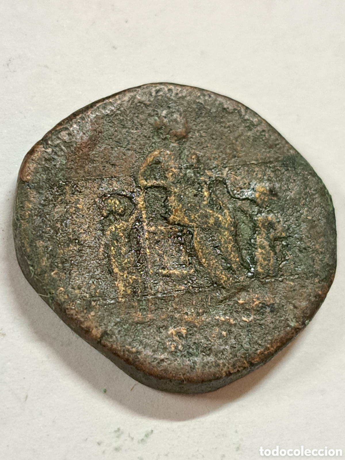 Monedas Imperio romano: Sestercio de diva Faustina esposa de Antoninus Pius - Foto 2