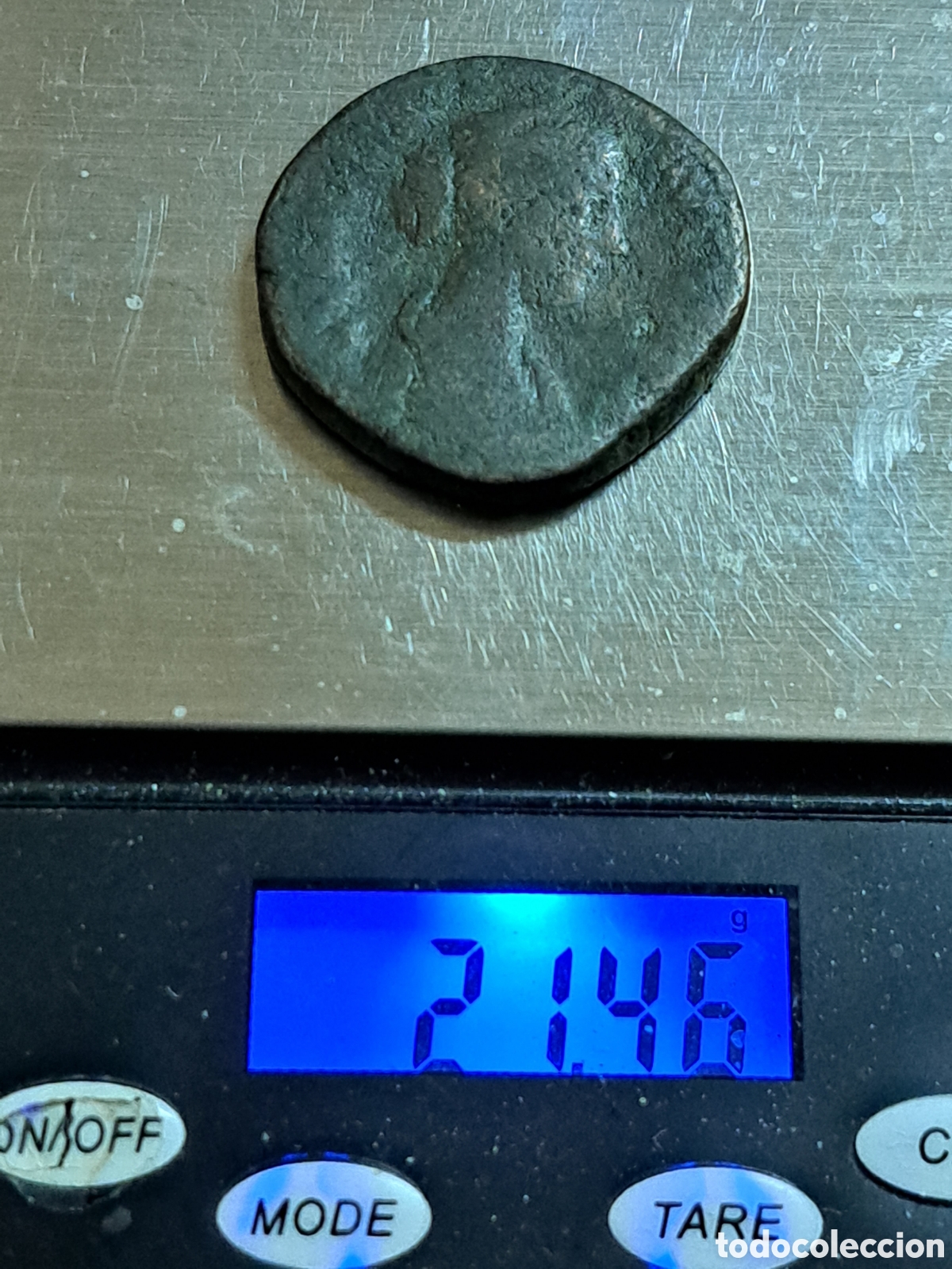 Monedas Imperio romano: Sestercio de diva Faustina esposa de Antoninus Pius - Foto 3