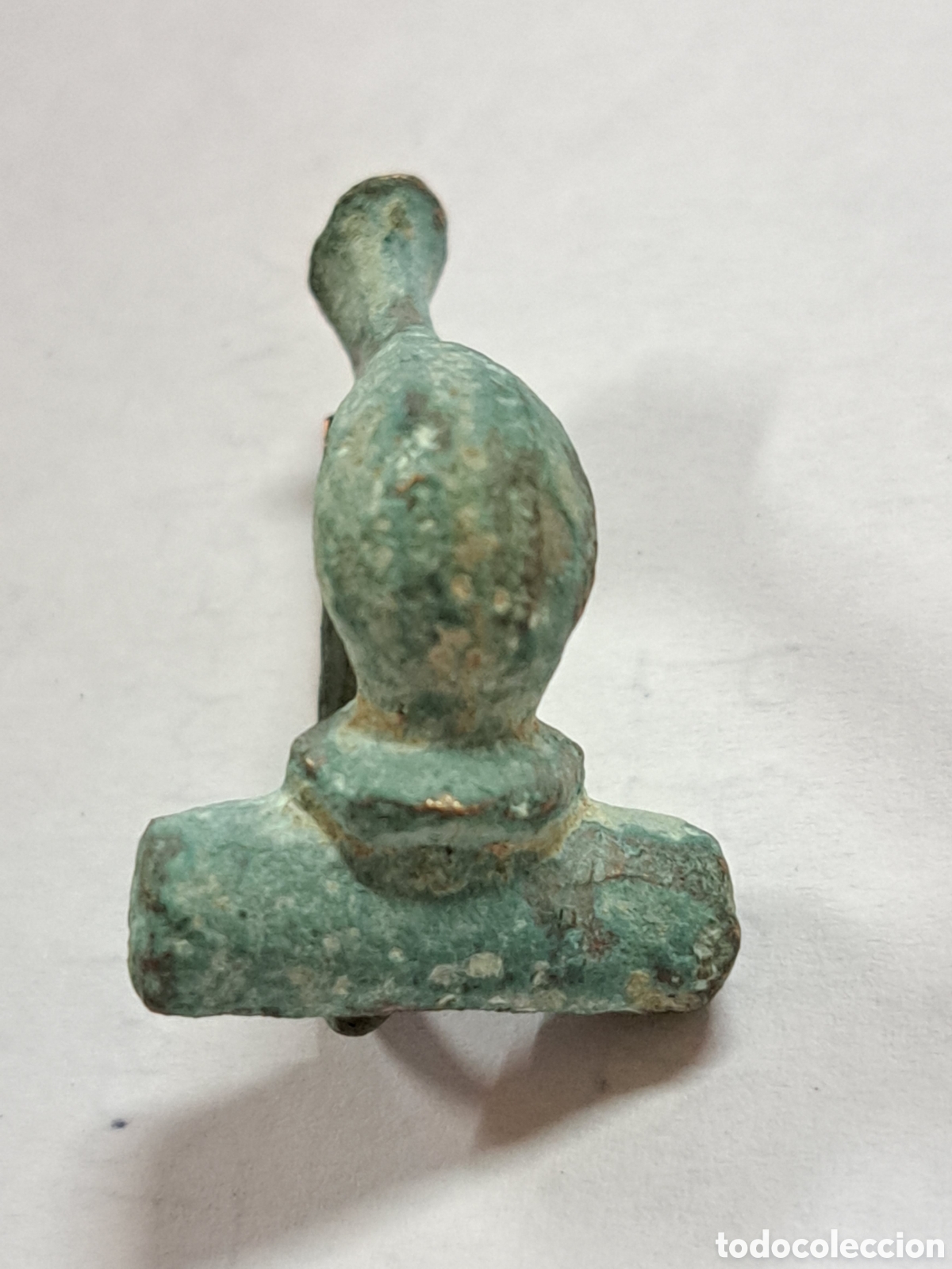 Monedas Imperio romano: Fibula de la &eacute;poca romana en bronce completa con aguja - Foto 4