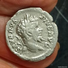 Monedas Imperio Romano: SEPTIMIO SEVERO. DENARIO. VICTORIA PARTOS. SIGLO III DC