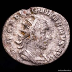 Monedas Imperio Romano: GALIENO. ANTONINIANO HÍBRIDO (VOLUSIANO) PM TR P IIII COS II. RRR***