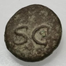 Monedas Imperio Romano: CLAUDIO I CUADRANTE PON M TR P IMP COS DES IT SC (41 D.C.) ROMA.