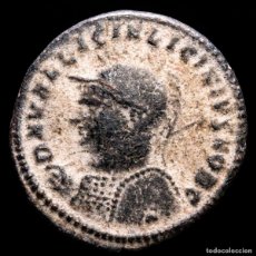 Monedas Imperio Romano: LICINIO II CESAR Æ FOLLIS ALEJANDRIA, JUPITER XIIΓ / SMHΓ (9074)