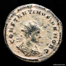 Monedas Imperio Romano: CONSTANTINO II, FOLLIS RADIADO. VICT LAETAE PRINC PERP - C / PT