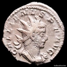 Monedas Imperio Romano: GALIENO (253/68 DC) ANTONINIANO, PLATA. LYONS VICT GERMANICA (1125)