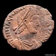 Monedas Imperio Romano: MAGNO MAXIMO. MAIORINA, ARLES, REPARATIO REIPVB / ...CON.