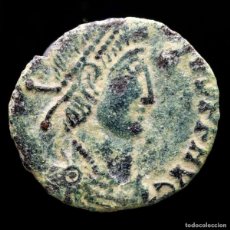 Monedas Imperio Romano: IMITACION BARBARA CONSTANCIO II - JINETE CAIDO - D EN CAMPO (3157)