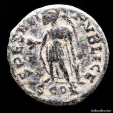 Monedas Imperio Romano: ESCASO CONSTANCIO II, MEDIO FOLLIS, ARLES SPES REI PVBLICE / SCON