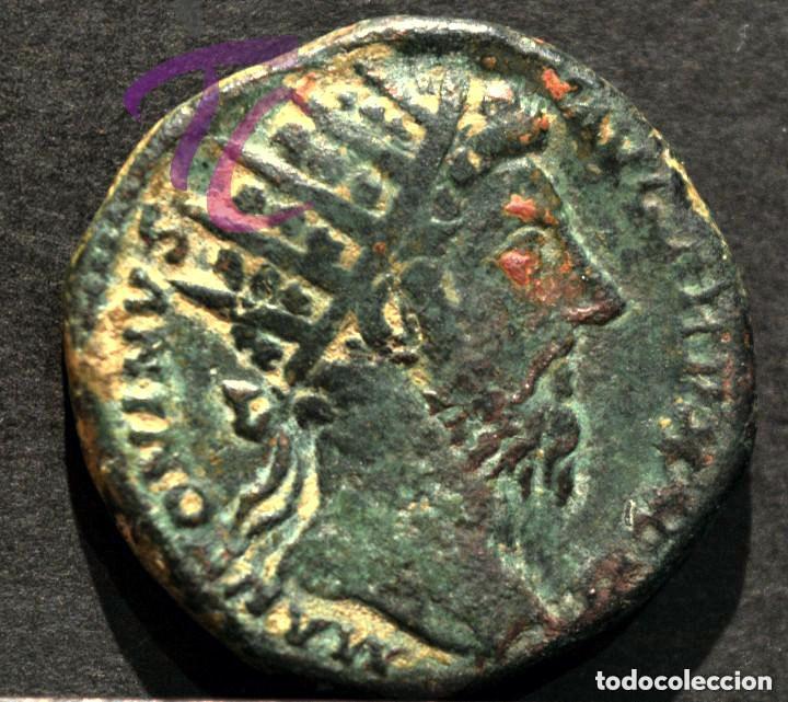 Monedas Imperio romano: DUPONDIO DE MARCO AURELIO - Foto 1