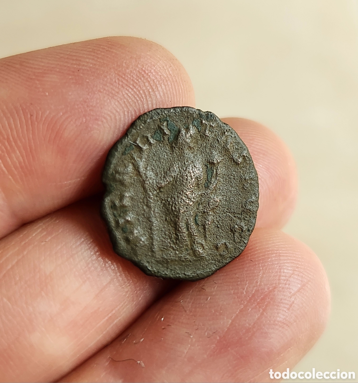 Monedas Imperio romano: Bonito T&eacute;trico moneda romana - Foto 4