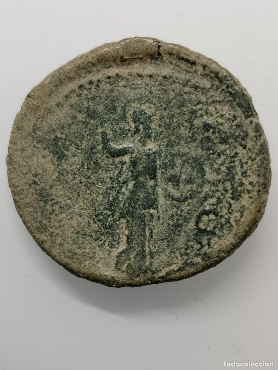 Monedas Imperio romano: ADRIANO AVGVSTVS - AS - MINERVA - (126 d.C.) - Foto 2