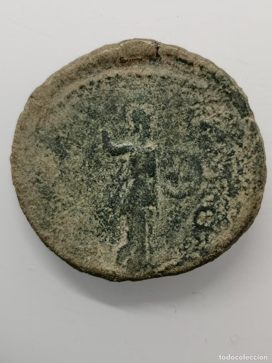 Monedas Imperio romano: ADRIANO AVGVSTVS - AS - MINERVA - (126 d.C.) - Foto 6