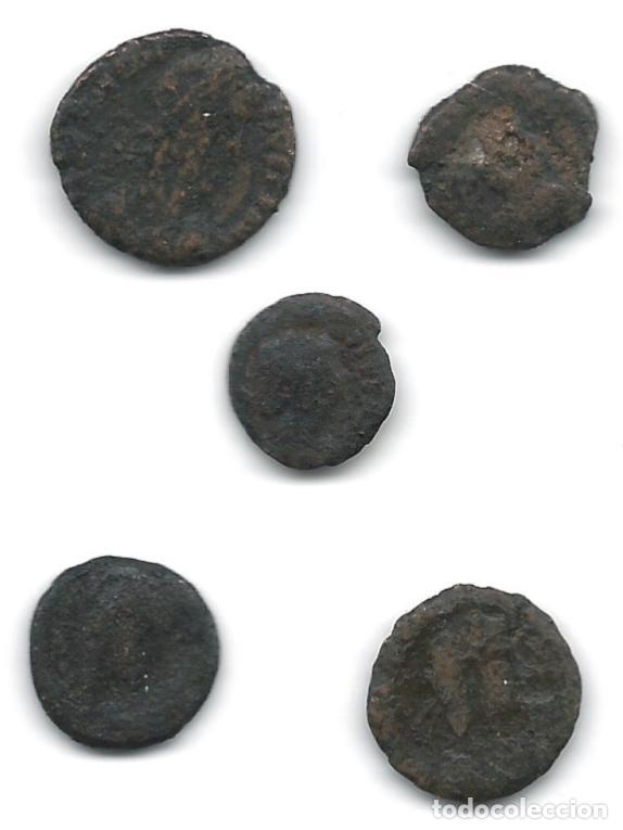 Monedas Imperio romano: 5 roman coins (09) - Foto 1