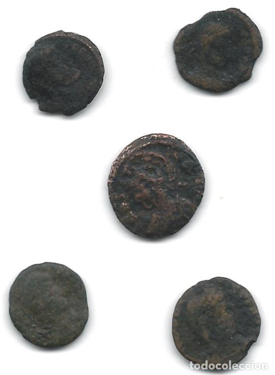 Monedas Imperio romano: 5 roman coins (10) - Foto 1