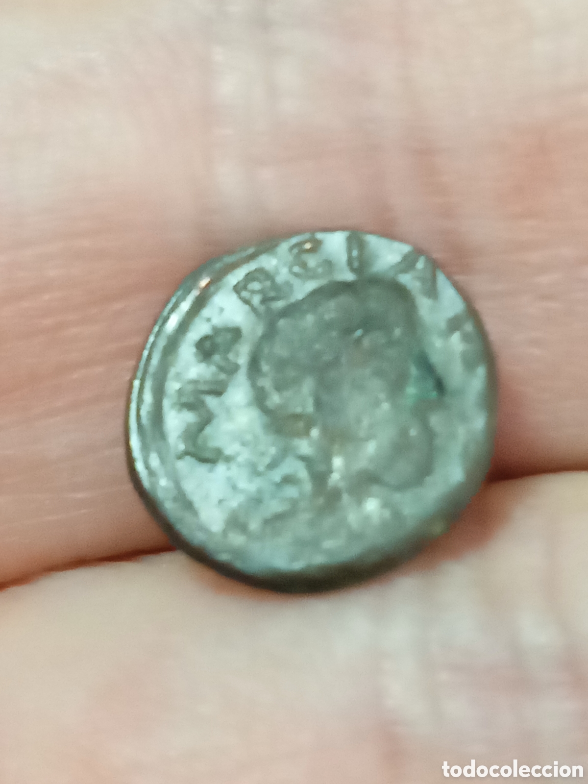 Monedas Imperio romano: COPIA DE UN AE10 MM. DE MARCIANO - Foto 1