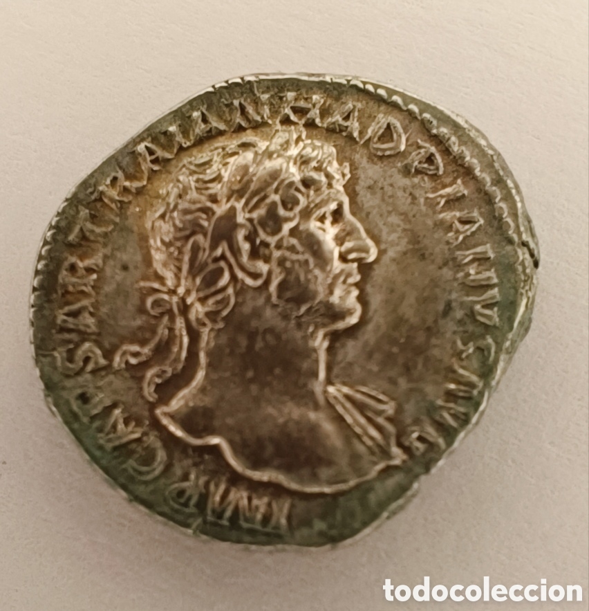 Monedas Imperio romano: DENARIO adriano BIEN CONSERVADO - Foto 2