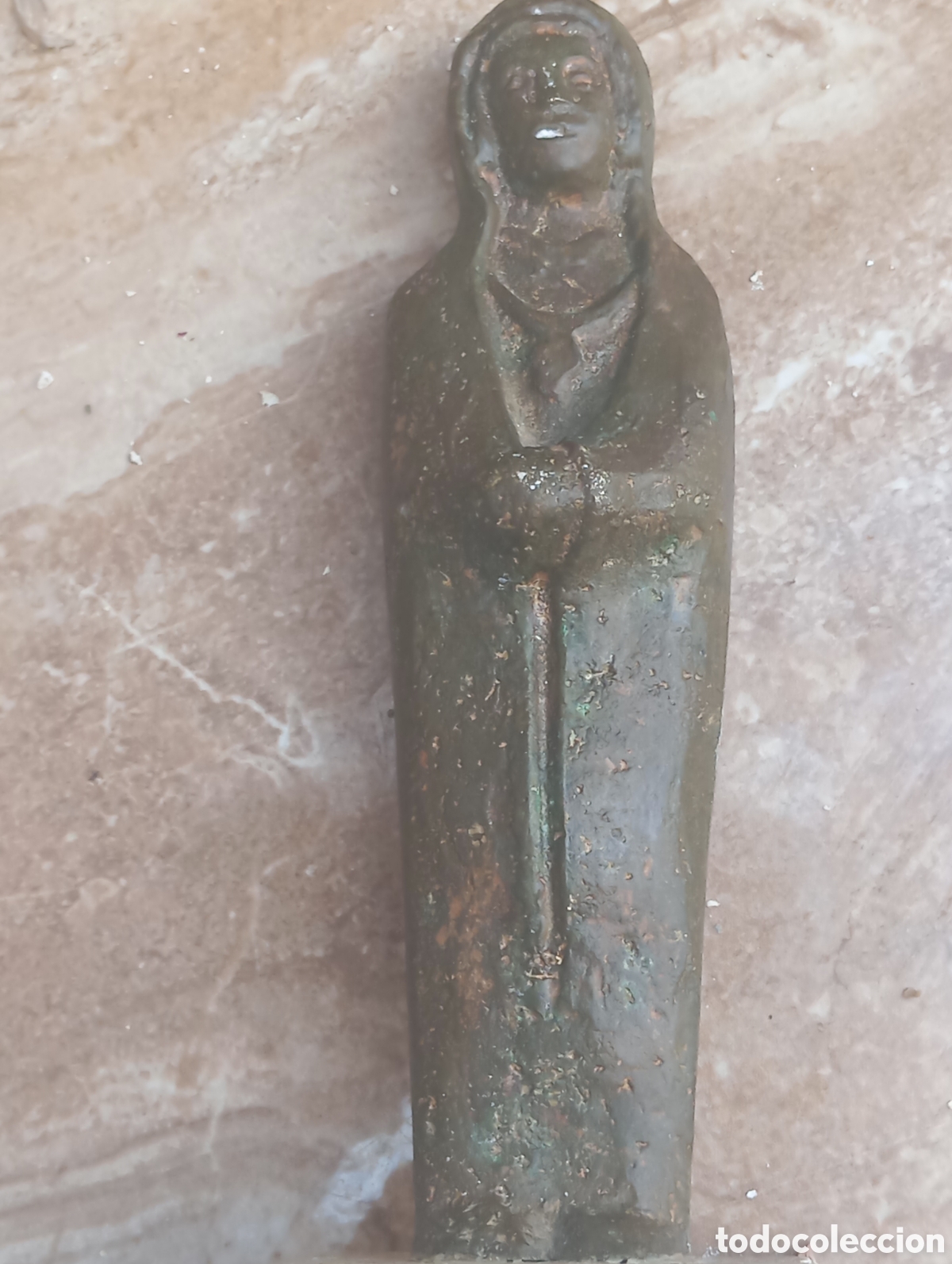Monedas Imperio romano: estatua antigua bronce - Foto 2