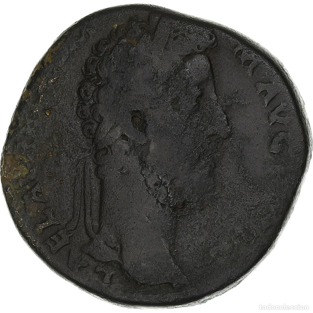 Monedas Imperio romano: [#1274251] Commodus, Sestercio, 192, Rome, Bronce, BC+, RIC:608a - Foto 1