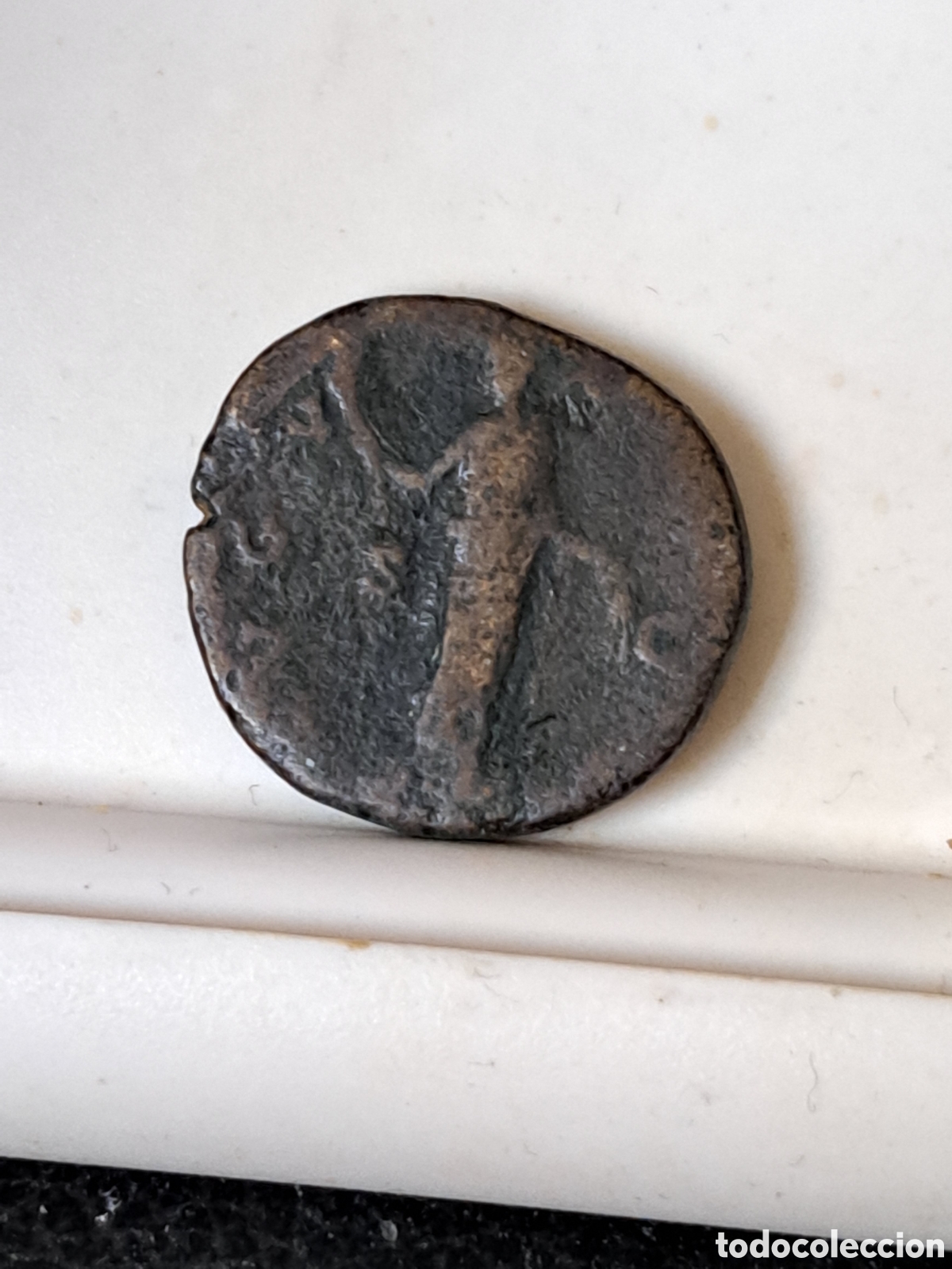 Monedas Imperio romano: &Eacute;poca romana imperial As de Faustina la mayor - Foto 2