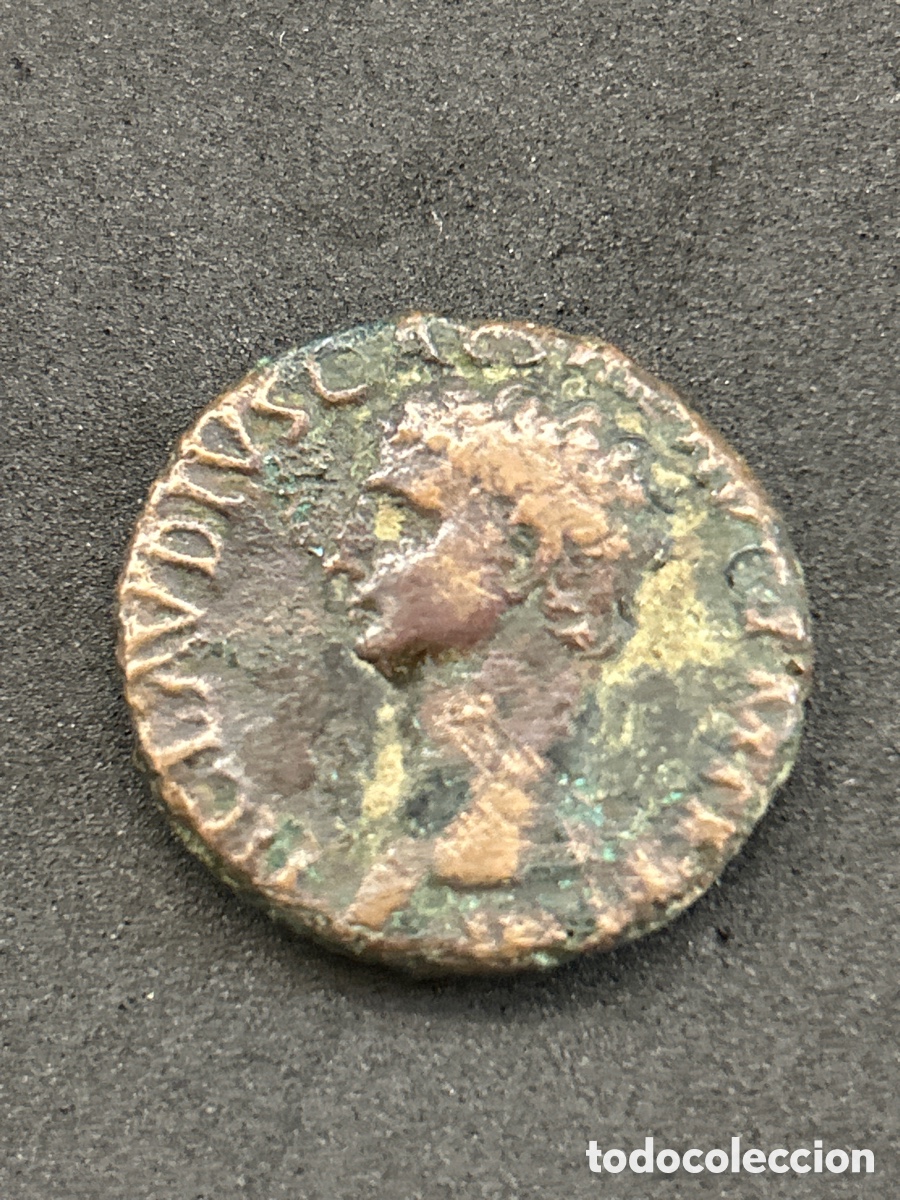 Monedas Imperio romano: Moneda Claudio I ( 41-54DC) - Foto 1
