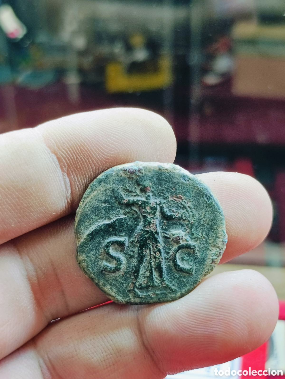 Monedas Imperio romano: AS ROMANO EMPERADOR CLAUDIO - Foto 2