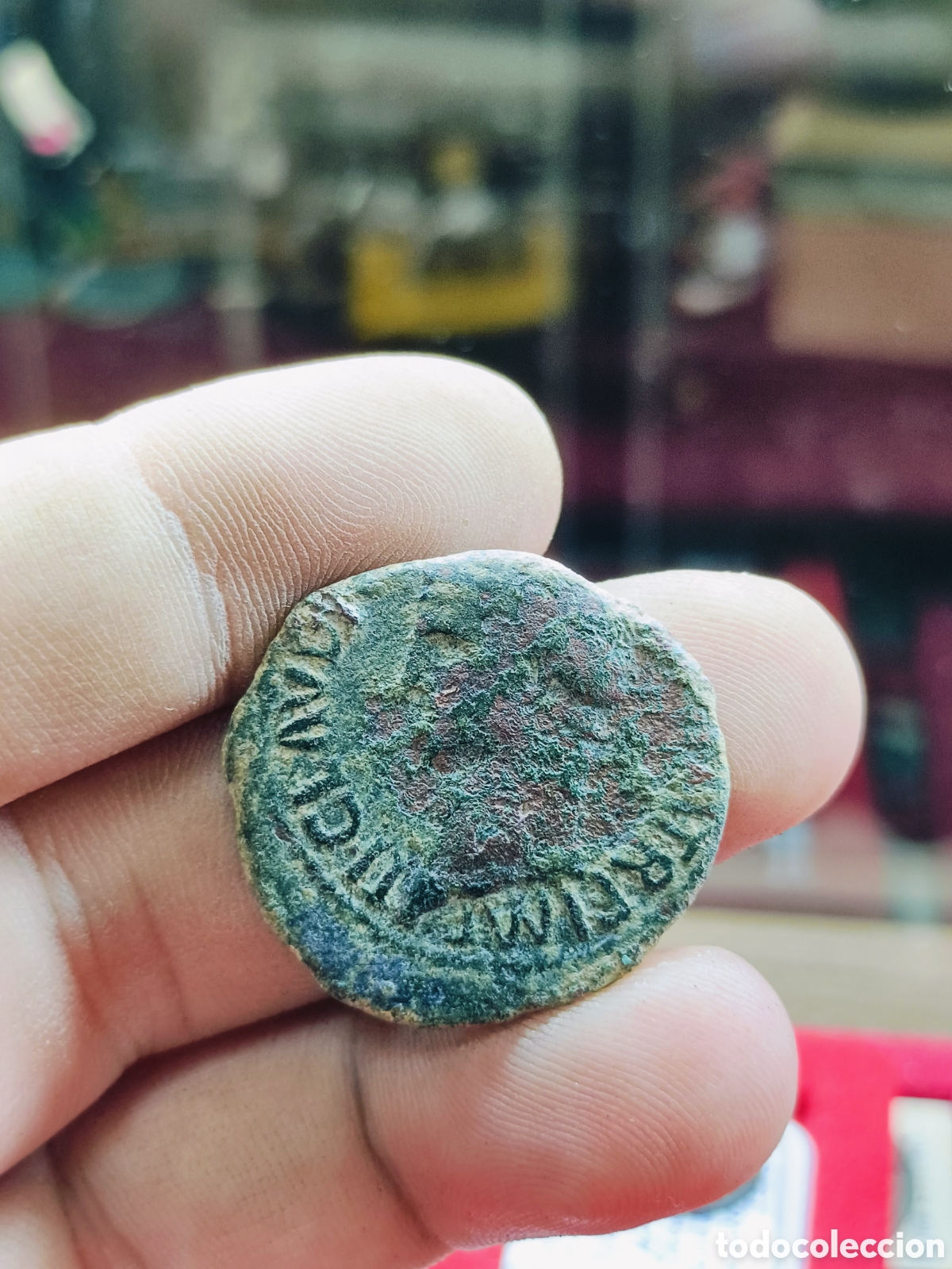 Monedas Imperio romano: AS ROMANO EMPERADOR CLAUDIO - Foto 1