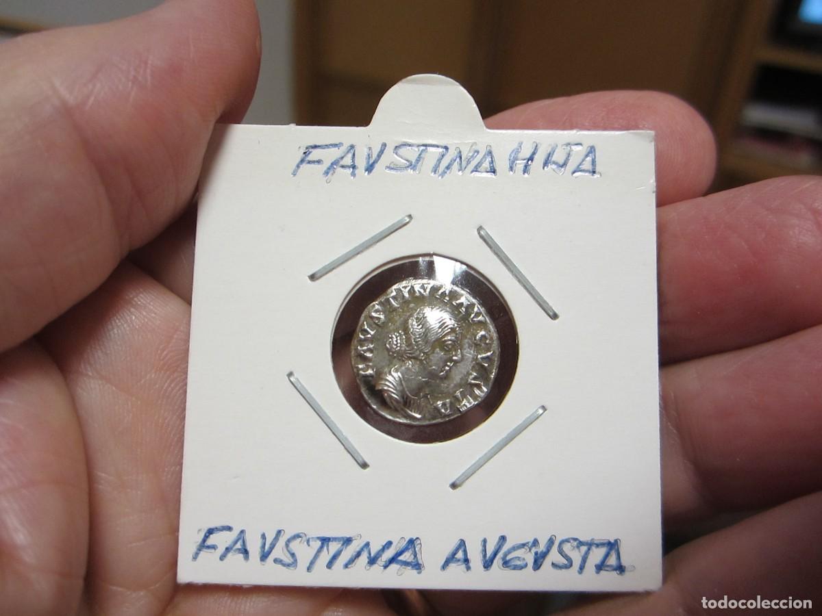 Monedas Imperio romano: DENARIO ROMANO DE FAUSTINA LA MENOR - Foto 1