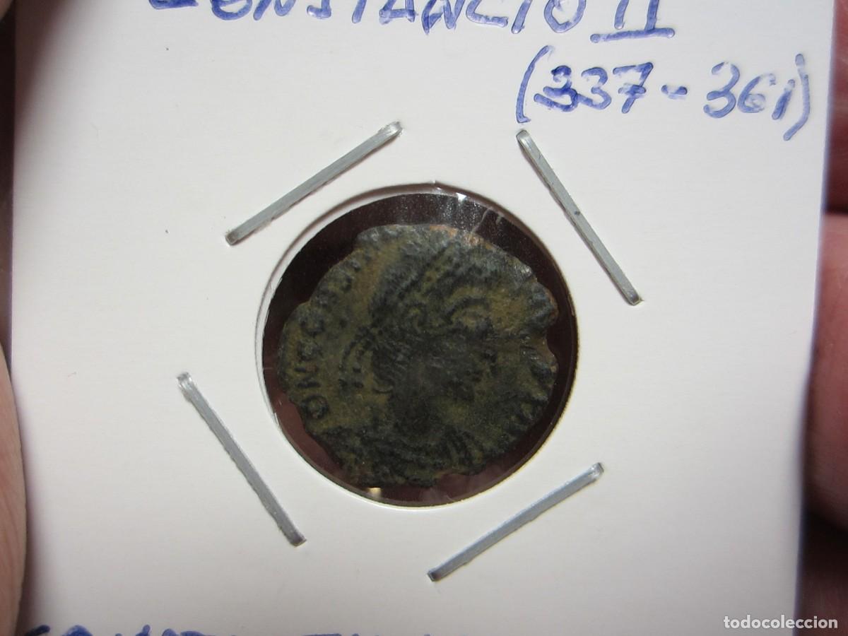 Monedas Imperio romano: MONEDA DE 1 CENTIONAL DE CONSTANCIO II (337-361) - Foto 1