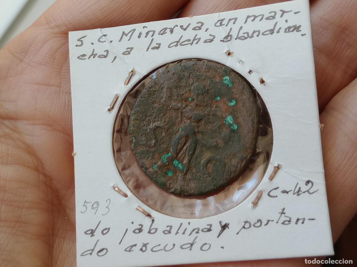 Monedas Imperio romano: As romano de Claudio - Foto 3