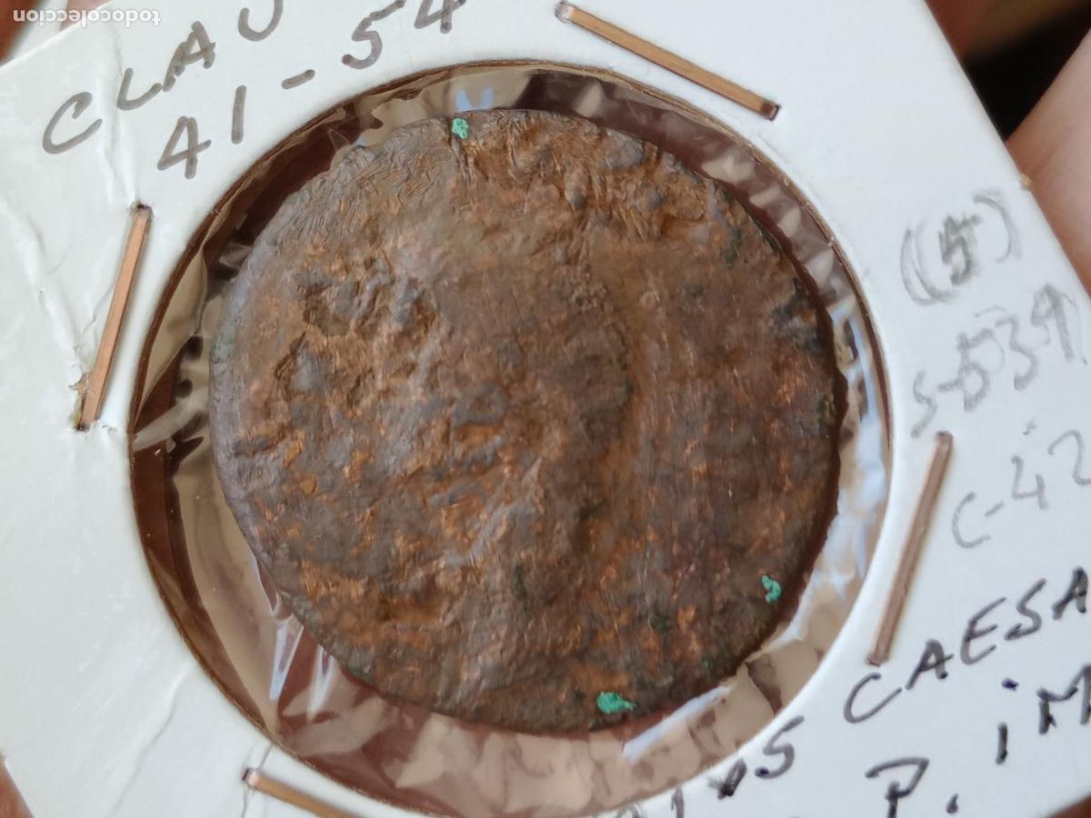 Monedas Imperio romano: As romano de Claudio - Foto 1