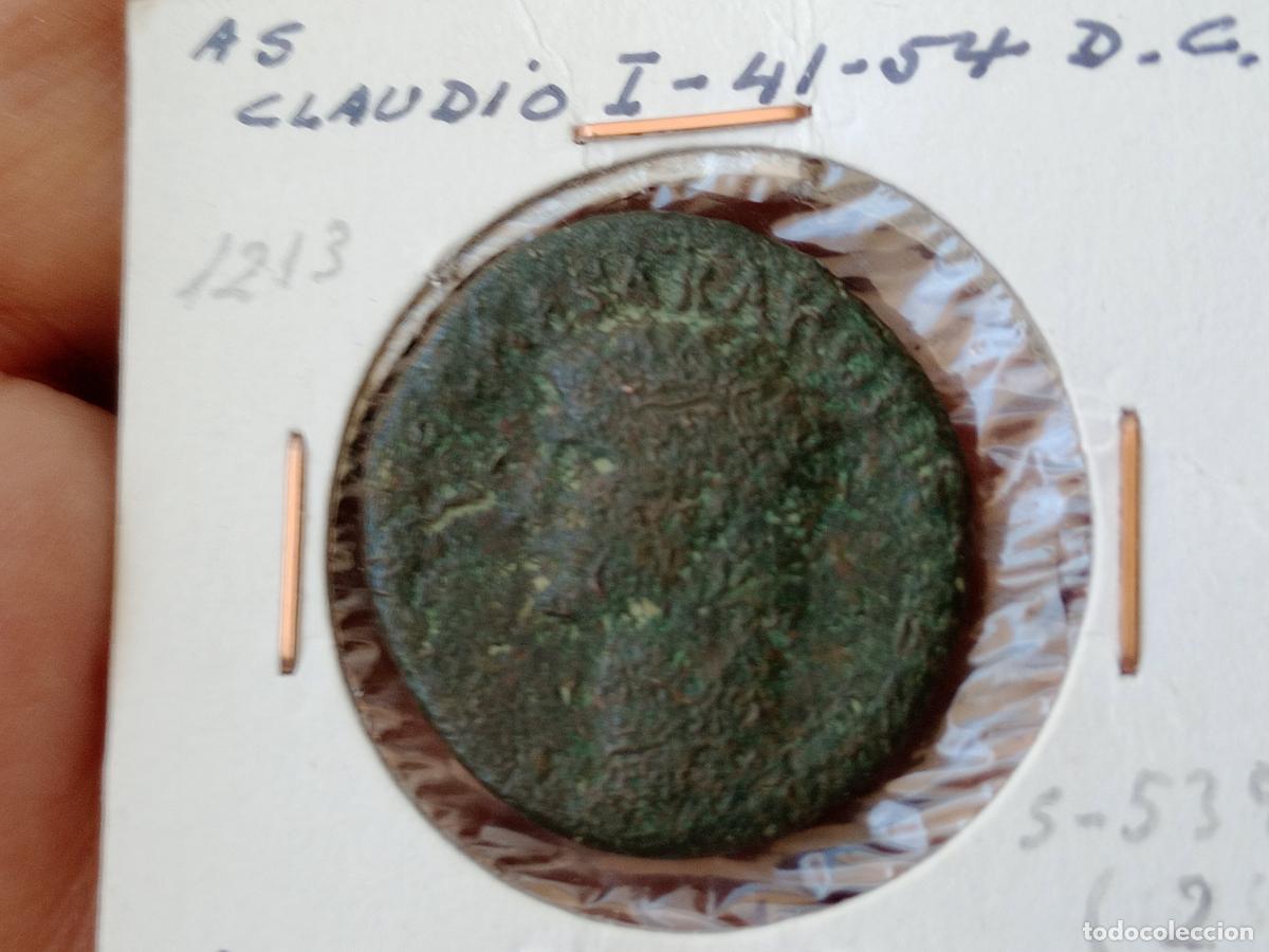 Monedas Imperio romano: As romano de Claudio - Foto 2