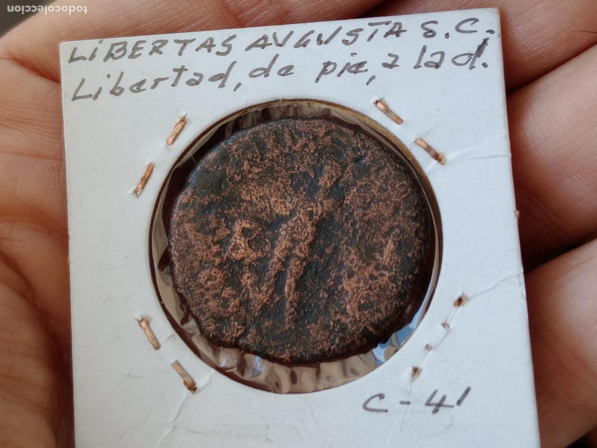 Monedas Imperio romano: As romano de Claudio - Foto 2