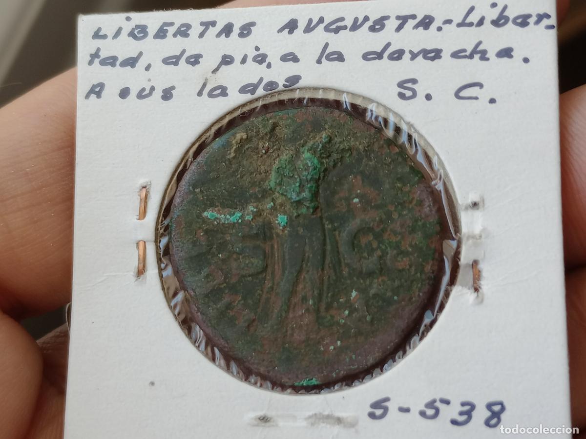 Monedas Imperio romano: As romano de Claudio - Foto 2