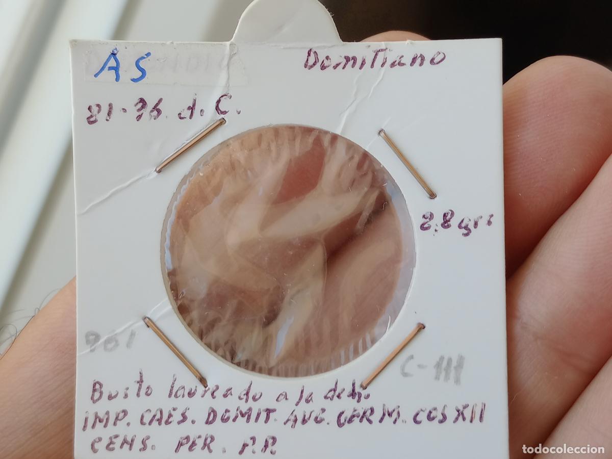 Monedas Imperio romano: As romano de Domiciano - Foto 3