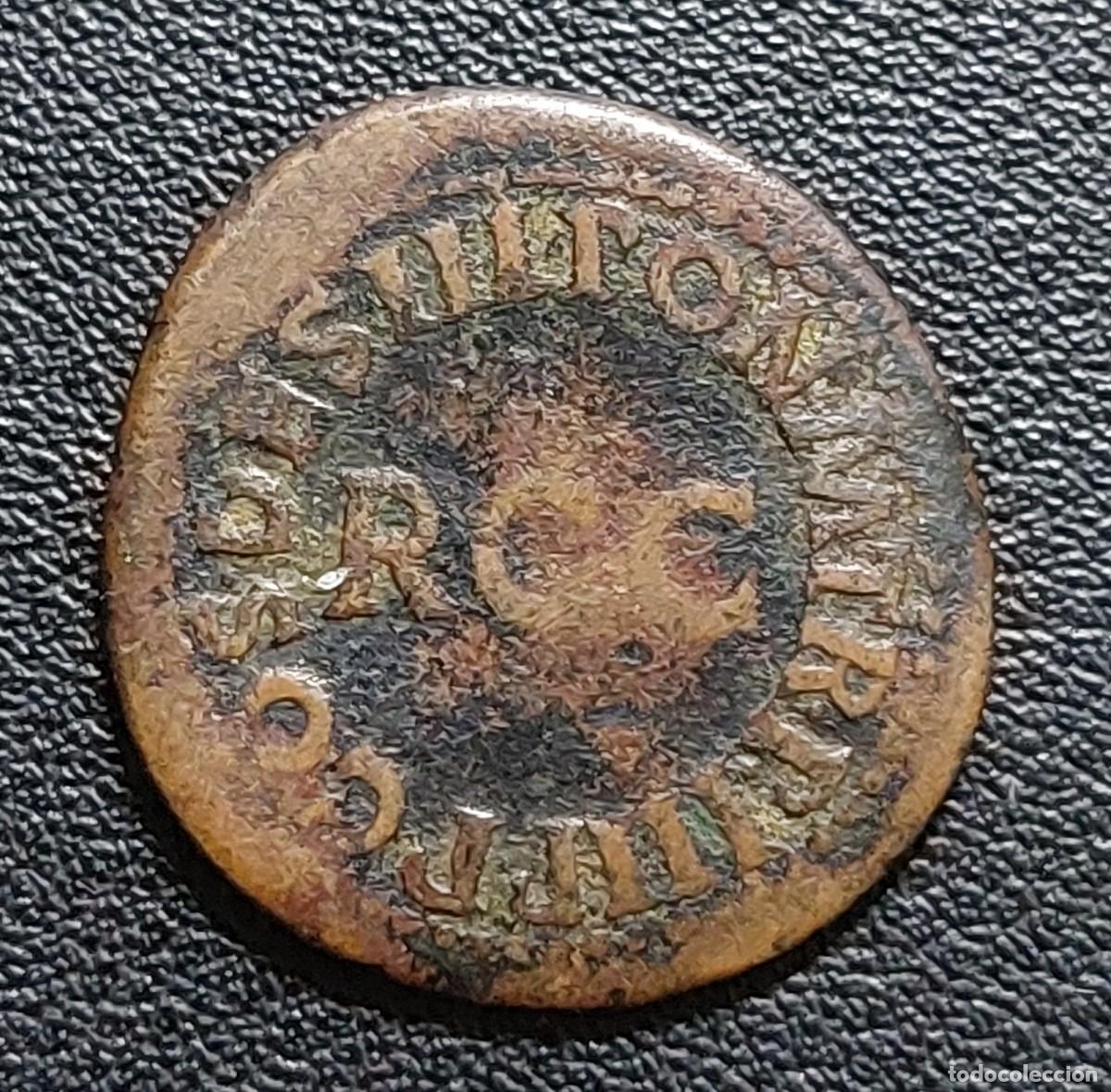 Monedas Imperio romano: Cal&iacute;gula Cuadrante 37-41 D.C Escaso (BC+) - Foto 2