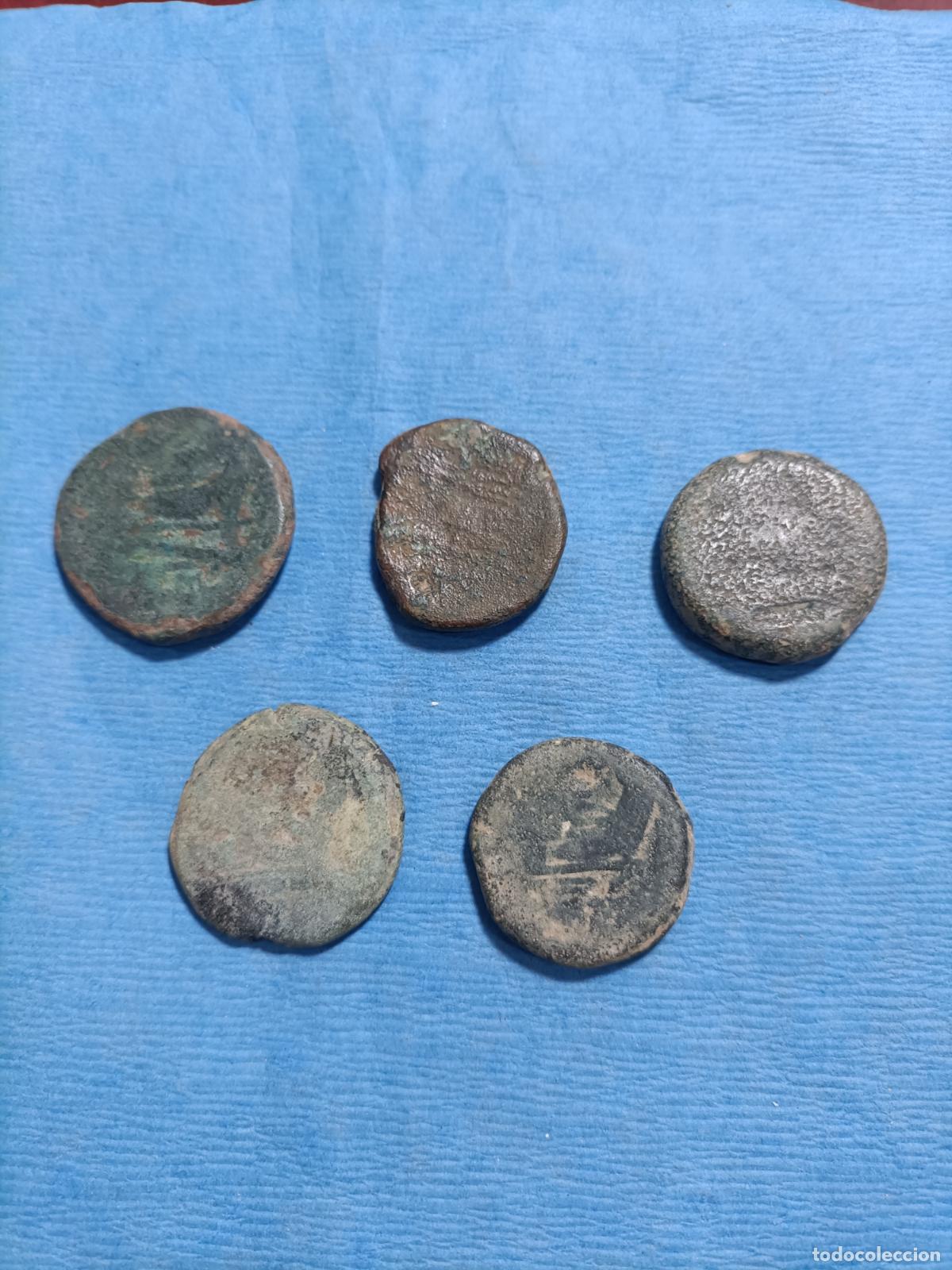 Monedas Imperio romano: Lote As de jano imperio romano - Foto 2
