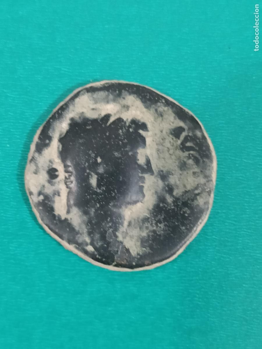 Monedas Imperio romano: Moneda romana As de Adriano - Foto 1