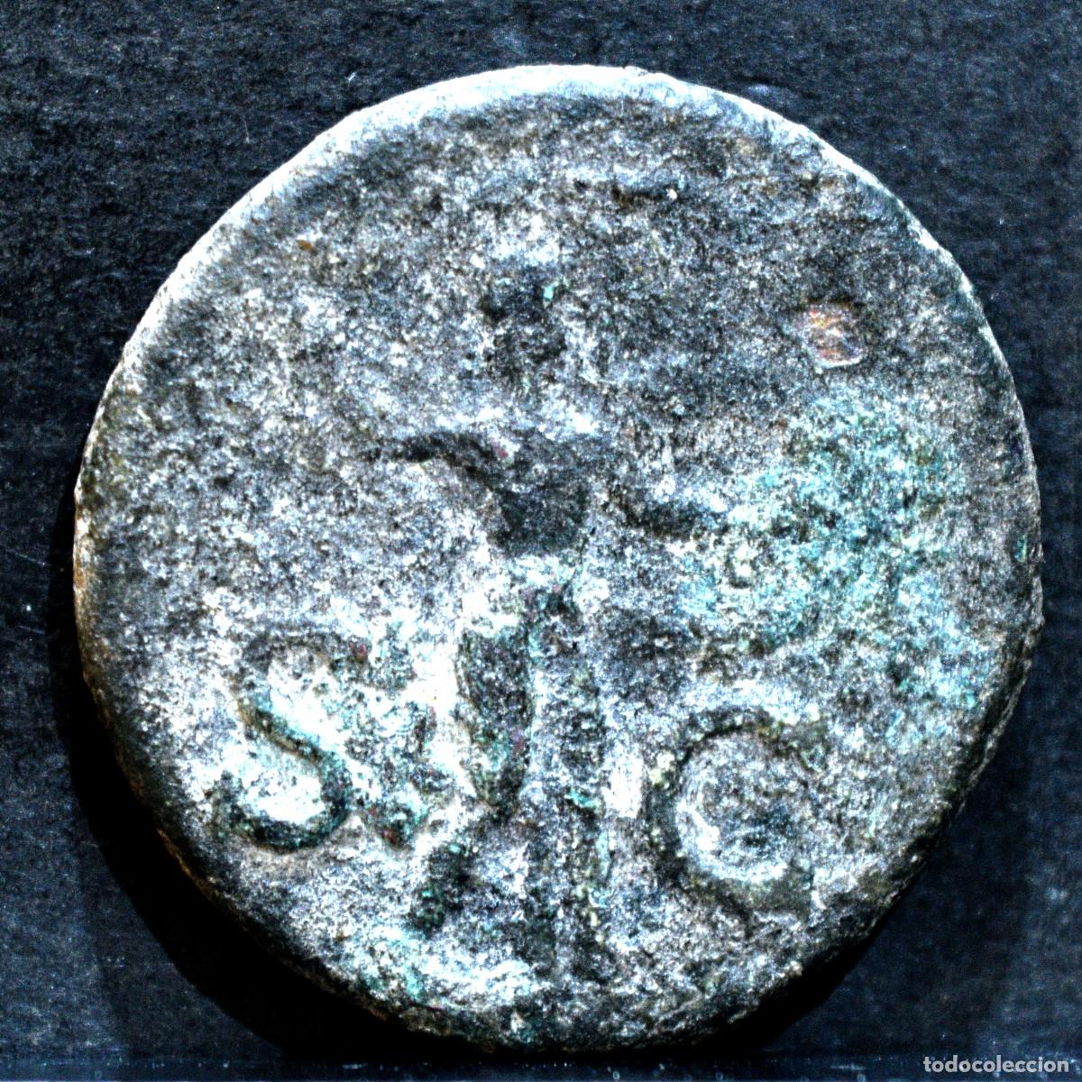 Monedas Imperio romano: AS CLAUDIO. 41 d.C ROMA IMPERIO - Foto 2