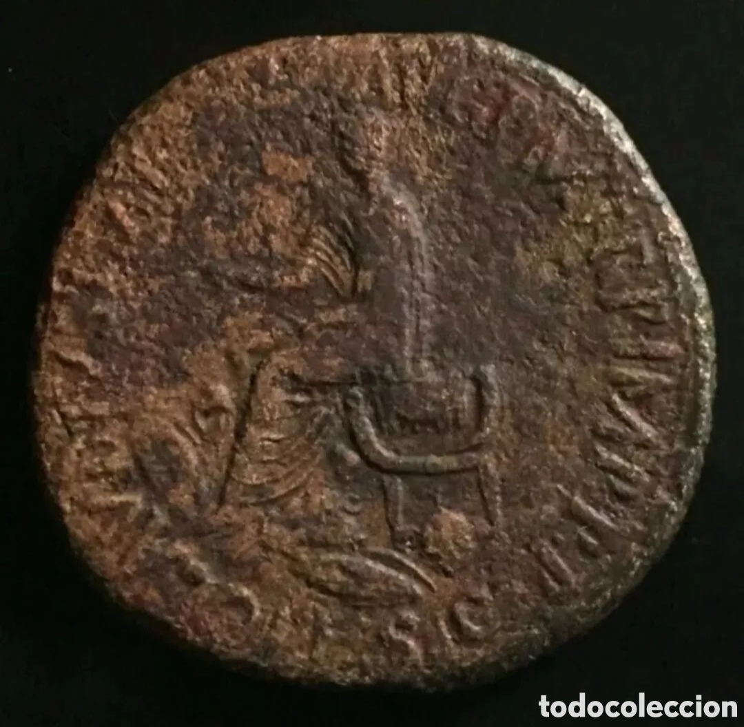 Monedas Imperio romano: SESTERCIO DE DRUSO MUY RARO - Foto 1